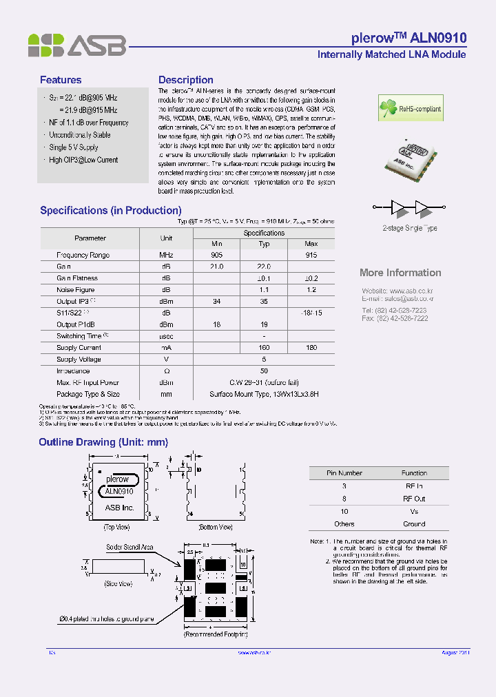 ALN0910-13_8382251.PDF Datasheet