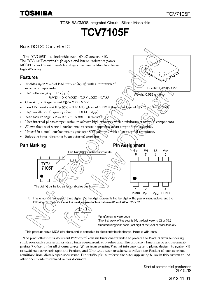 TCV7105F_8388839.PDF Datasheet