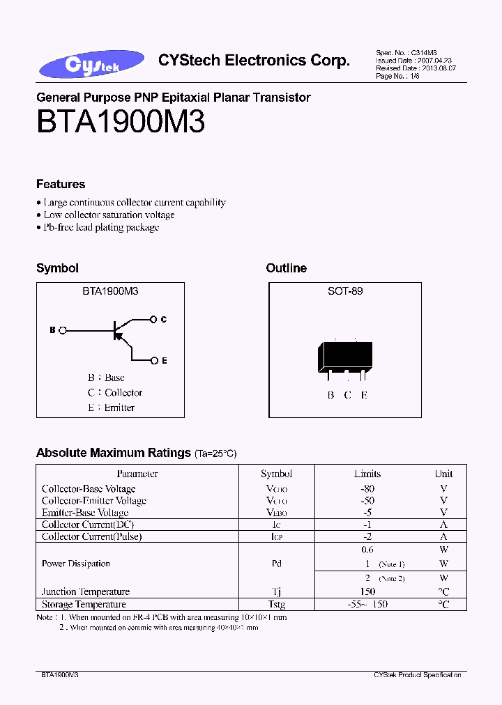BTA1900M3_8390425.PDF Datasheet