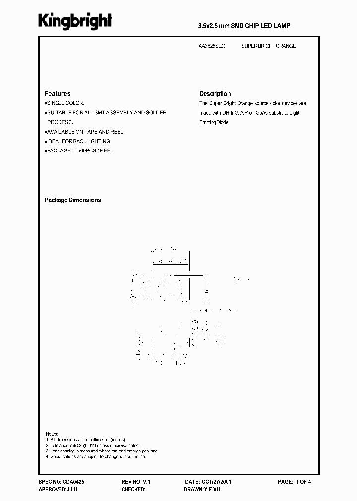 AA3528SEC_8390980.PDF Datasheet