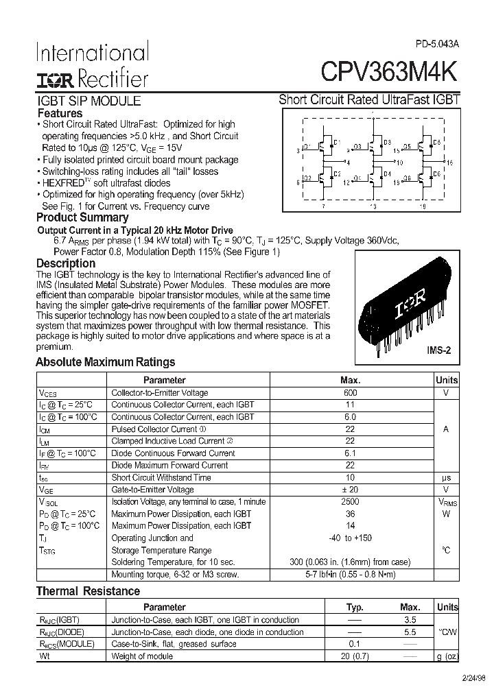 CPV363M4K_8392811.PDF Datasheet