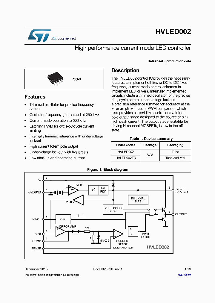 HVLED002TR_8403560.PDF Datasheet