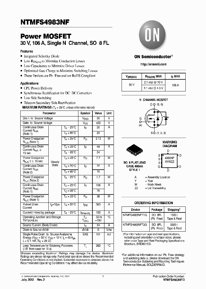 NTMFS4983NF_8404008.PDF Datasheet