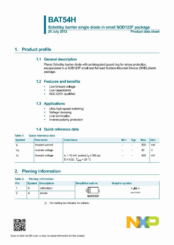 BAT54H-15_8404410.PDF Datasheet