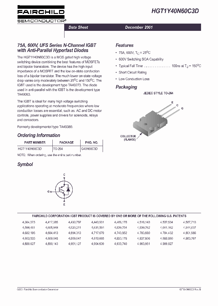 HGT1Y40N60C3D_8404942.PDF Datasheet