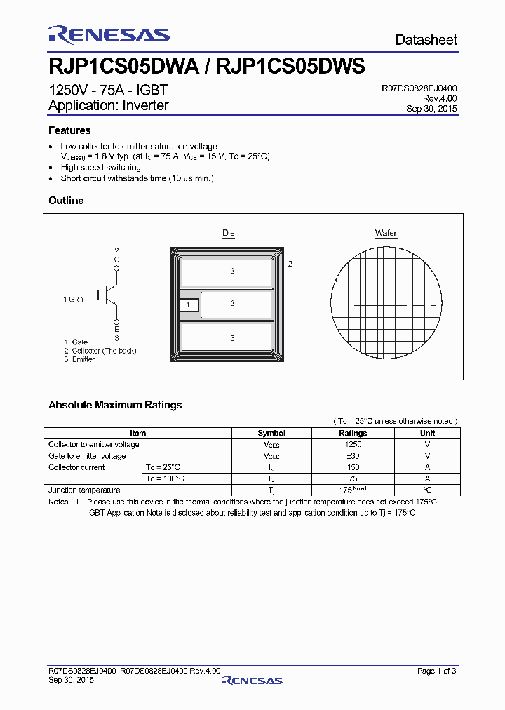 RJP1CS05DWA-15_8408195.PDF Datasheet