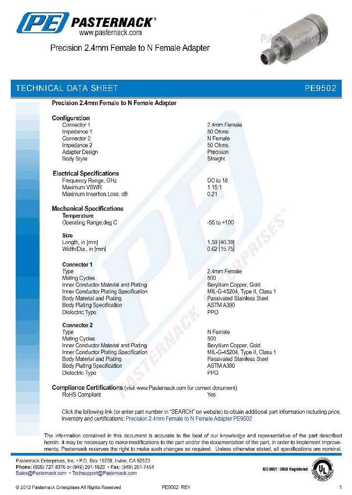 PE9502_8410631.PDF Datasheet