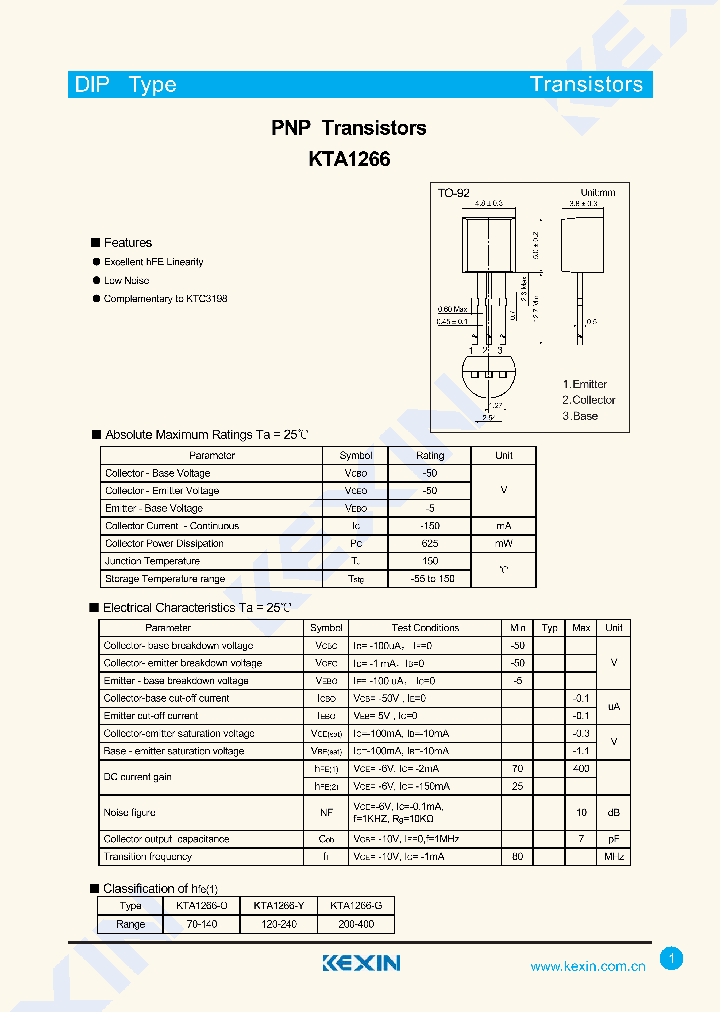 KTA1266-15_8444134.PDF Datasheet