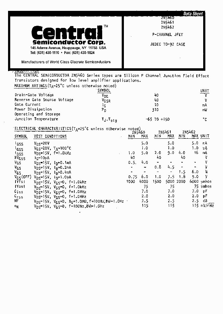 2N5460-15_8447597.PDF Datasheet