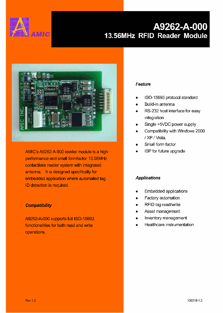 A9262-A-000_8450861.PDF Datasheet