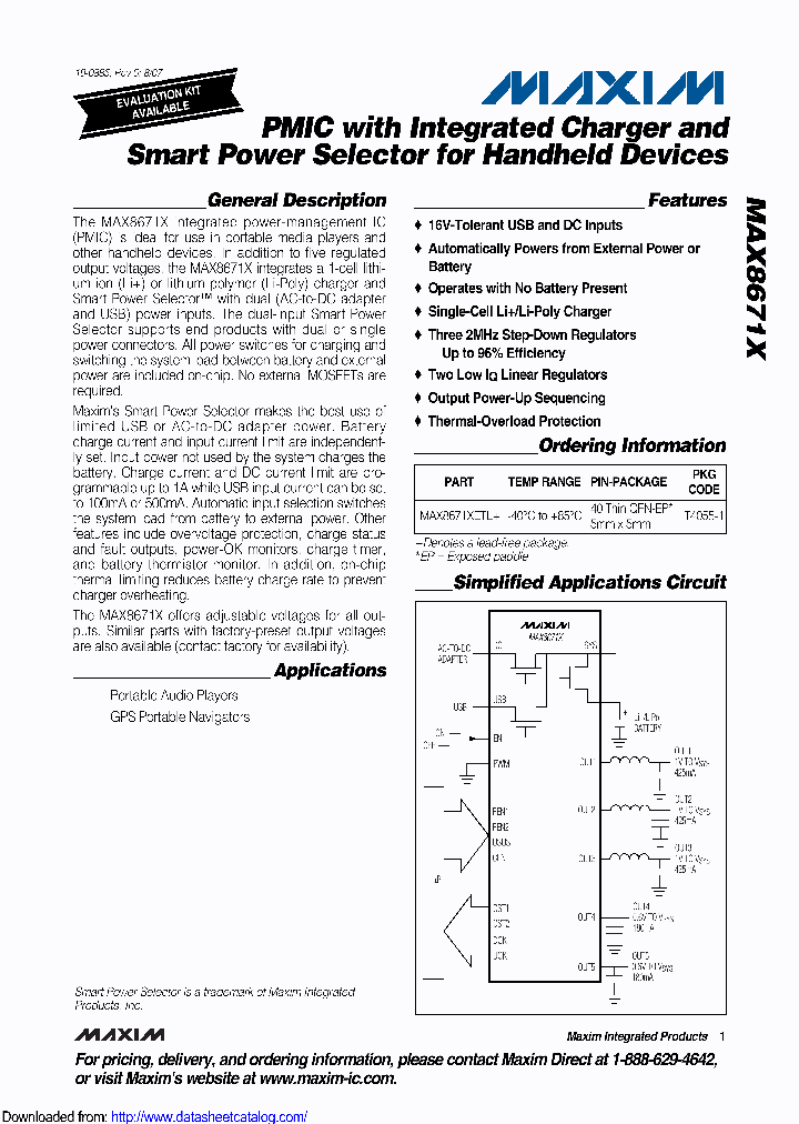 MAX8671XETL_8450523.PDF Datasheet