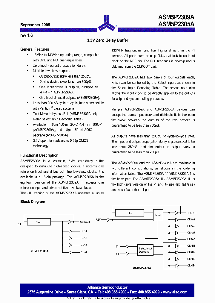 ASM5P2305AF-1-08-SR_8452646.PDF Datasheet