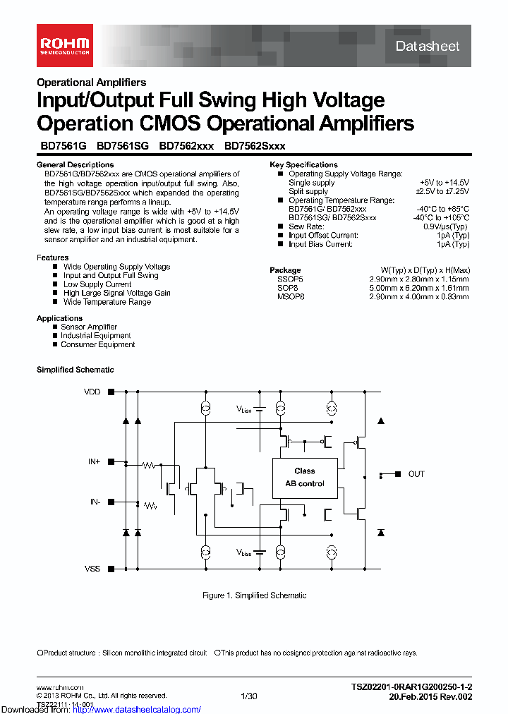 BD7562SF-E2_8462516.PDF Datasheet