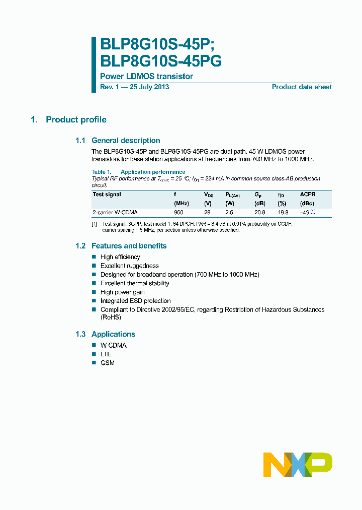 BLP8G10S-45PG_8464111.PDF Datasheet