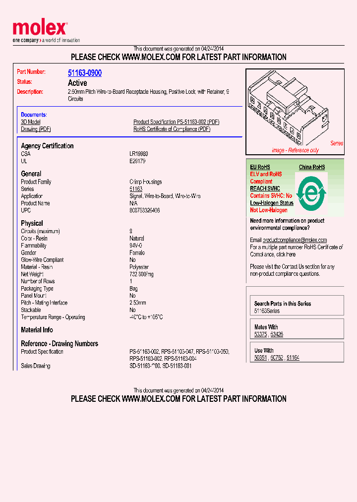 51163-0900_8464983.PDF Datasheet