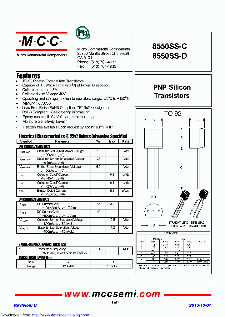 8550SS-D_8466513.PDF Datasheet