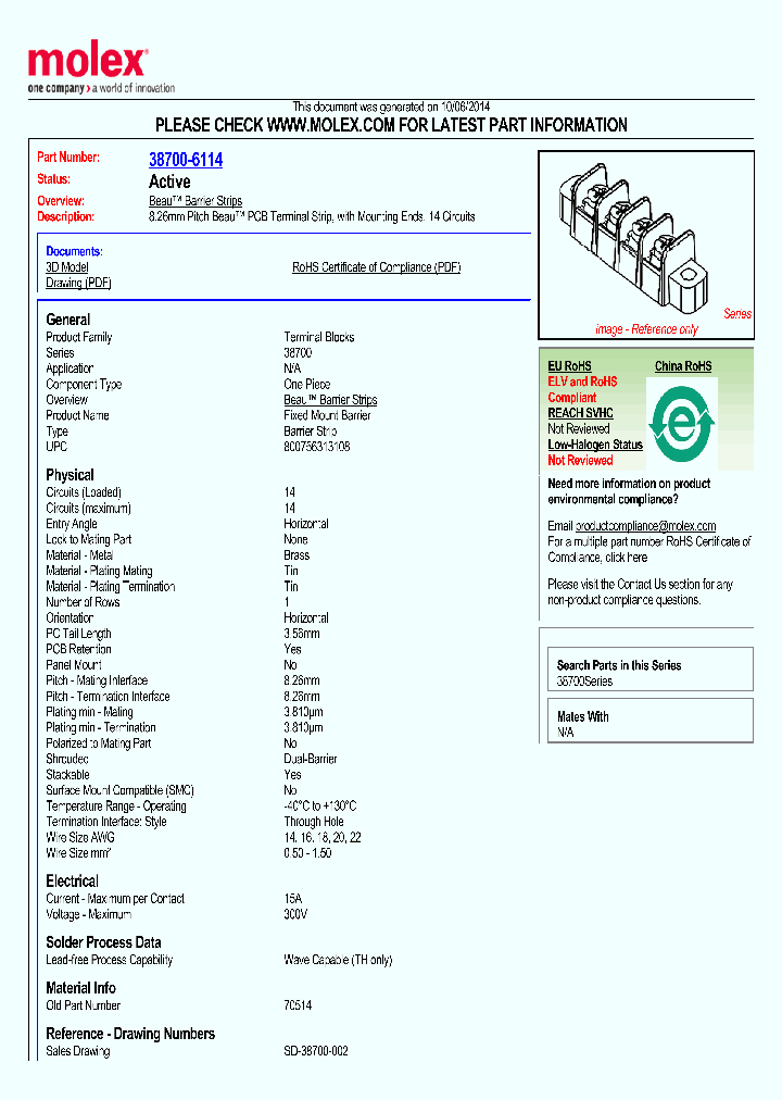 38700-6114_8466634.PDF Datasheet
