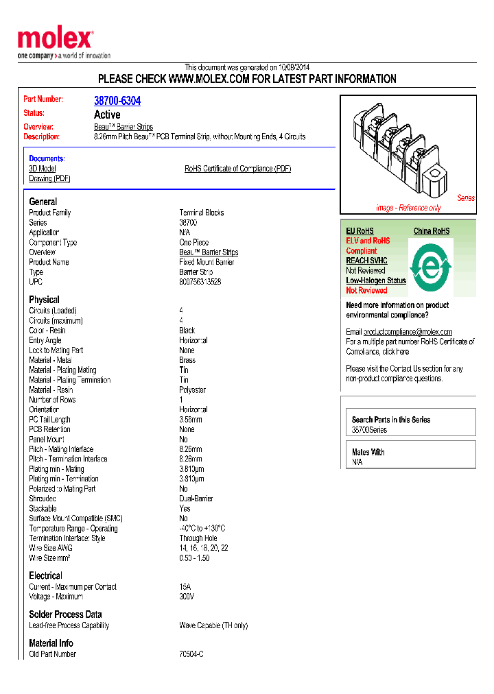 38700-6304_8466648.PDF Datasheet