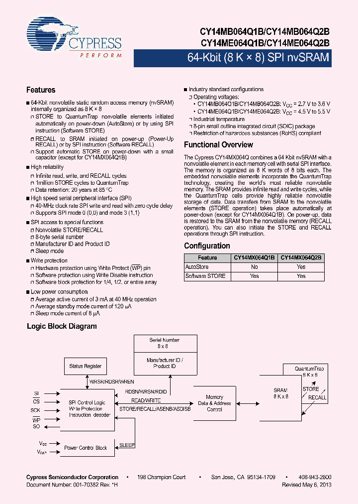 CY14ME064Q1B_8467927.PDF Datasheet