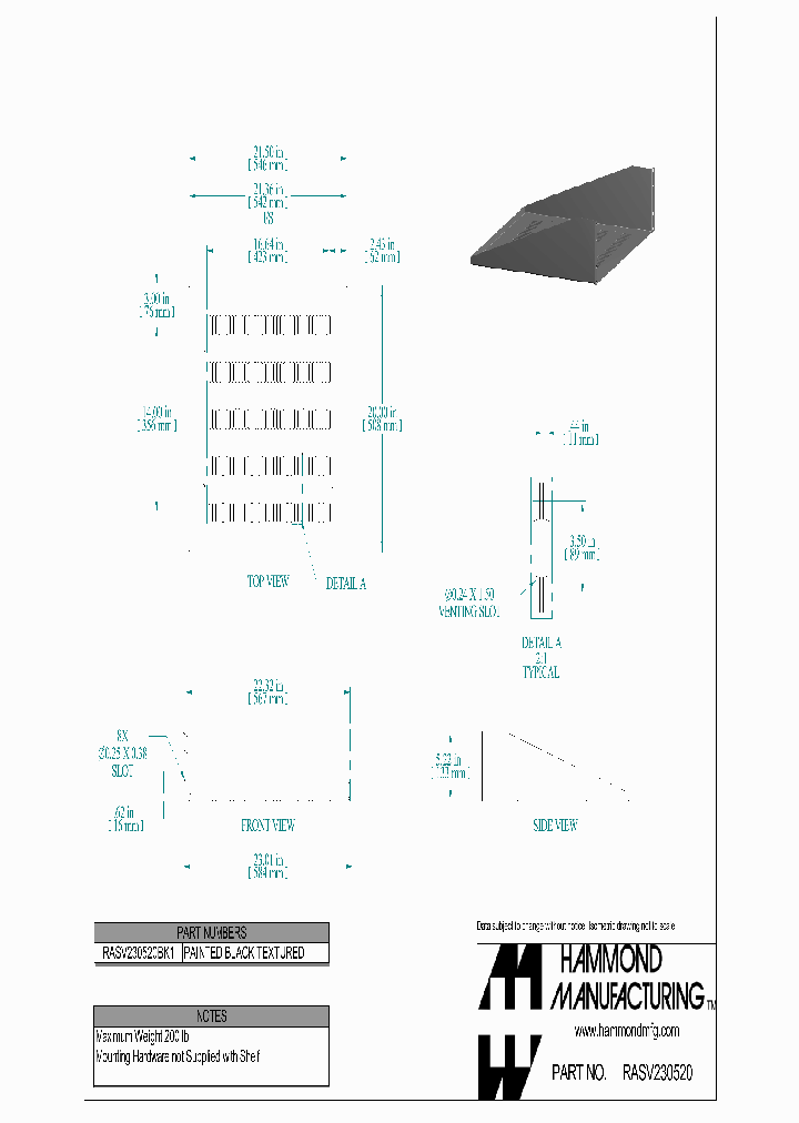 RASV230520BK1_8469305.PDF Datasheet