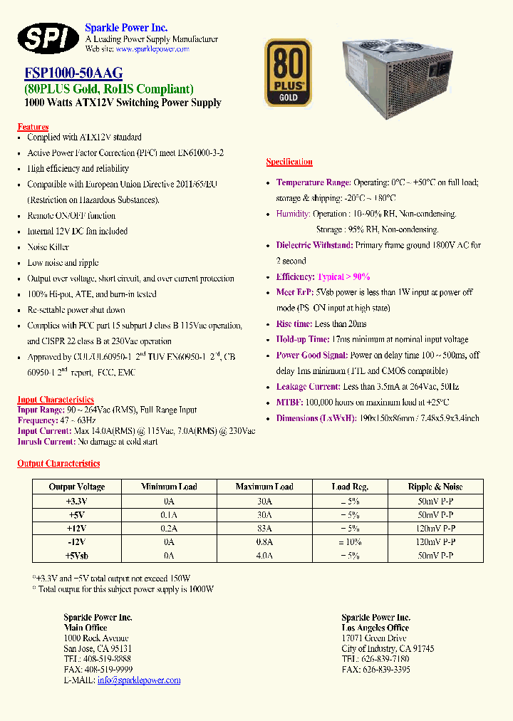 FSP1000-50AAG_8474471.PDF Datasheet