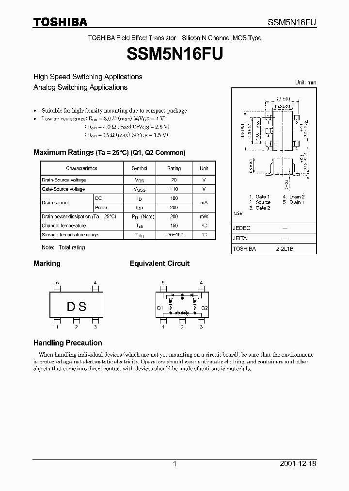 SSM5N16FU_8492156.PDF Datasheet