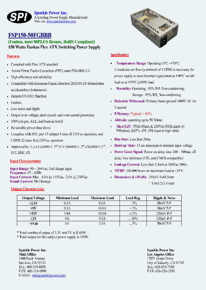 FSP150-50FGBBB_8493963.PDF Datasheet