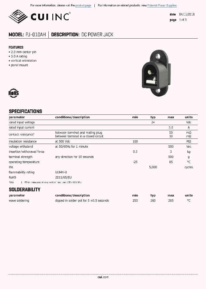 PJ-010AH_8494738.PDF Datasheet