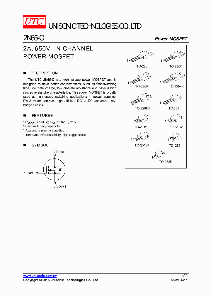 2N65-C_8499008.PDF Datasheet