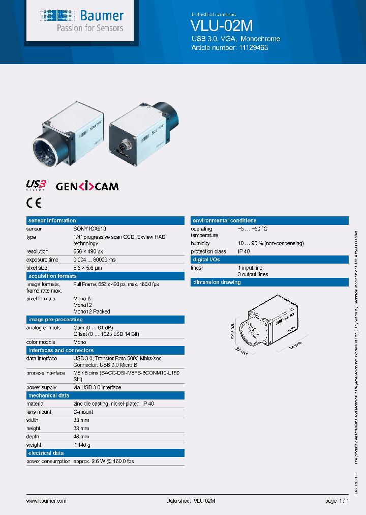 BAUMER-VLU-02M_8503692.PDF Datasheet