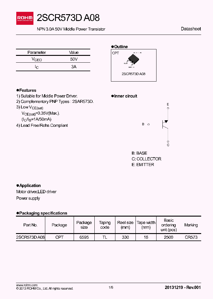 2SCR573DA08_8508952.PDF Datasheet