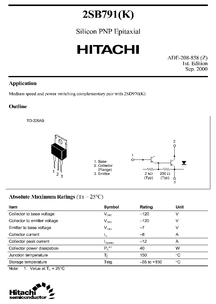 2SB791K_8521683.PDF Datasheet