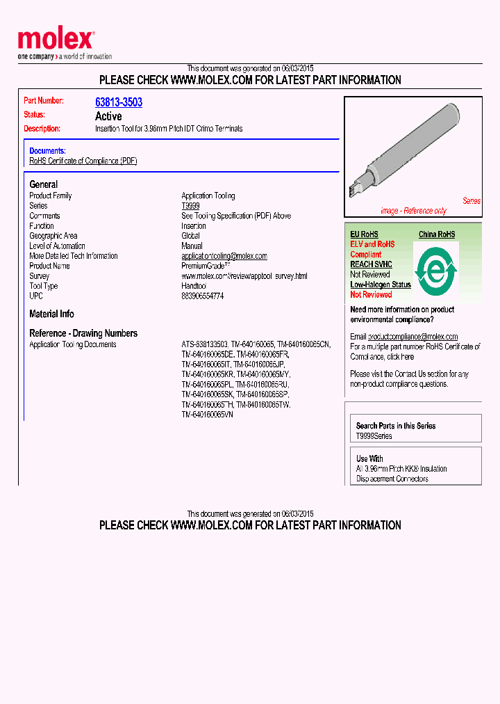 63813-3503_8527737.PDF Datasheet
