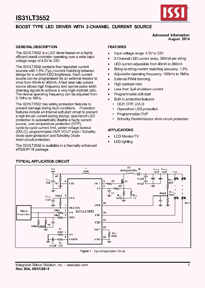 IS31LT3552_8528288.PDF Datasheet