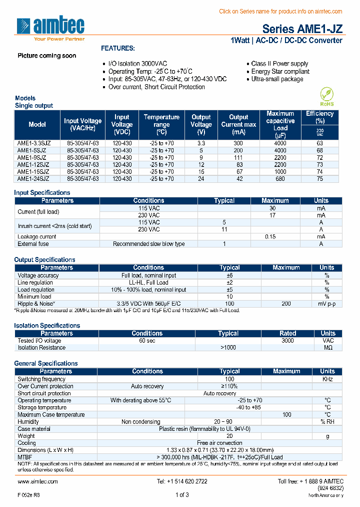 AME1-15SJZ_8534821.PDF Datasheet