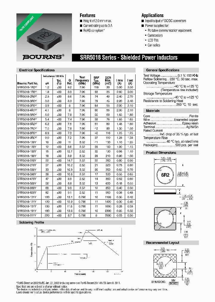 SRR5018-101Y_8535280.PDF Datasheet