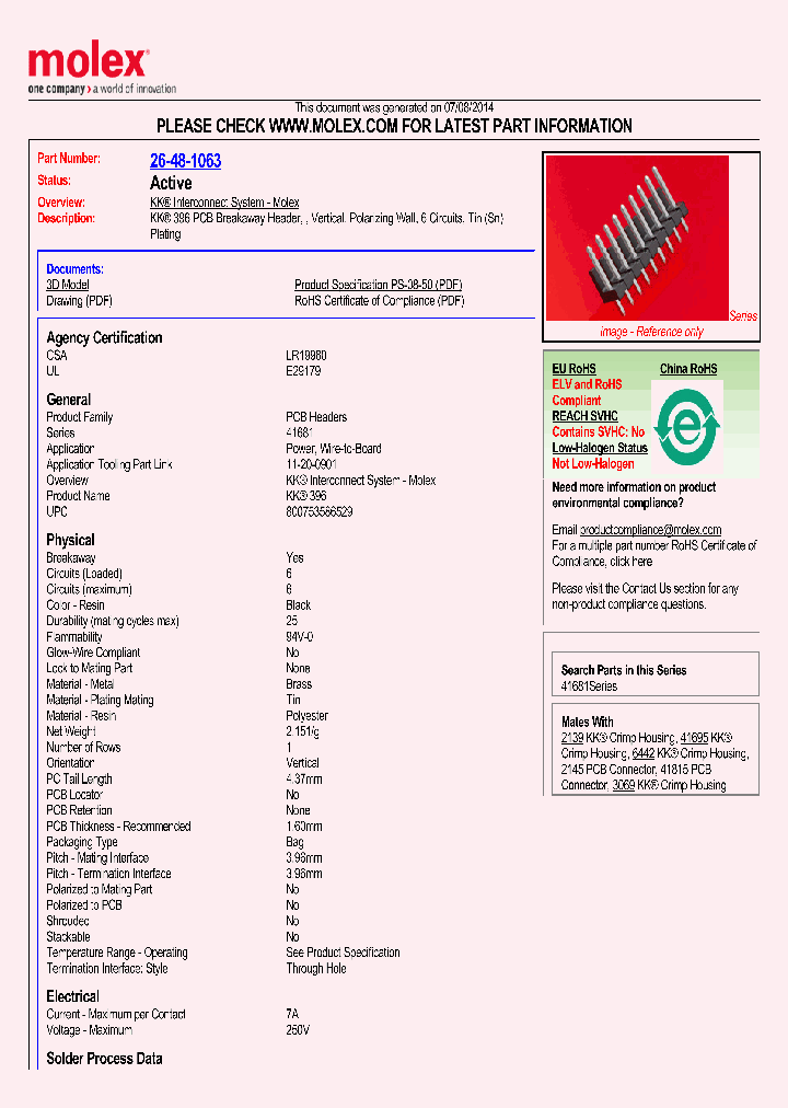 A-41681-A6A197_8547119.PDF Datasheet