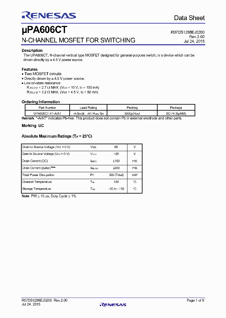 UPA606CT-T1-AT_8547863.PDF Datasheet