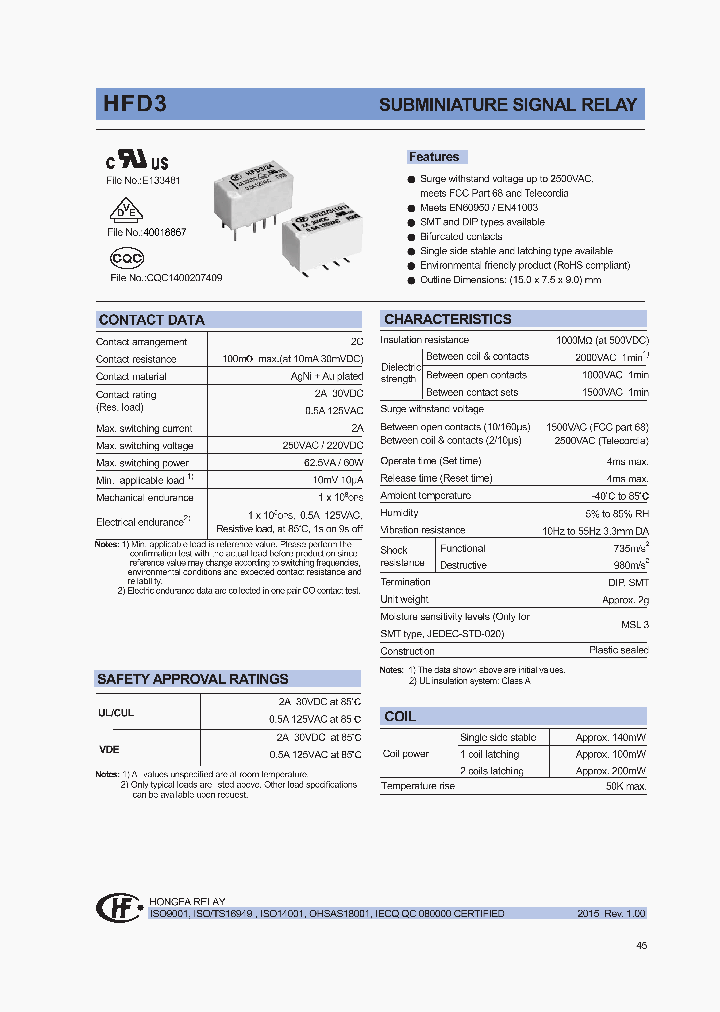 HFD315L2S1R_8548213.PDF Datasheet