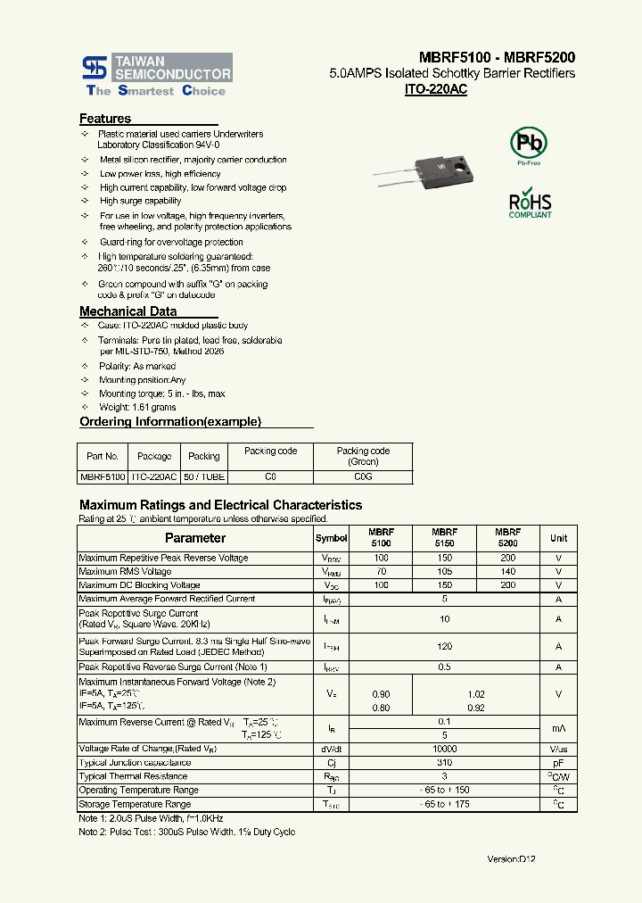 MBRF5200_8555437.PDF Datasheet