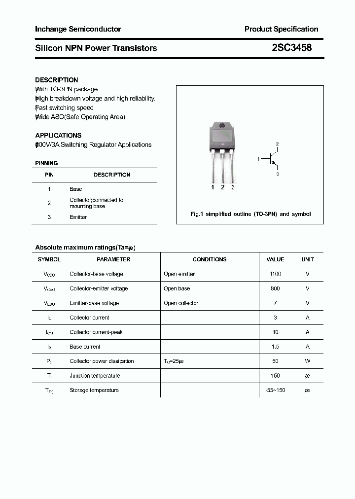 2SC3458_8569339.PDF Datasheet