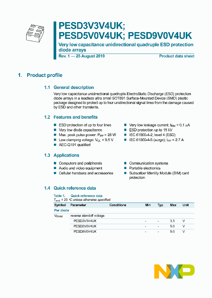 PESD9V0V4UK_8570707.PDF Datasheet