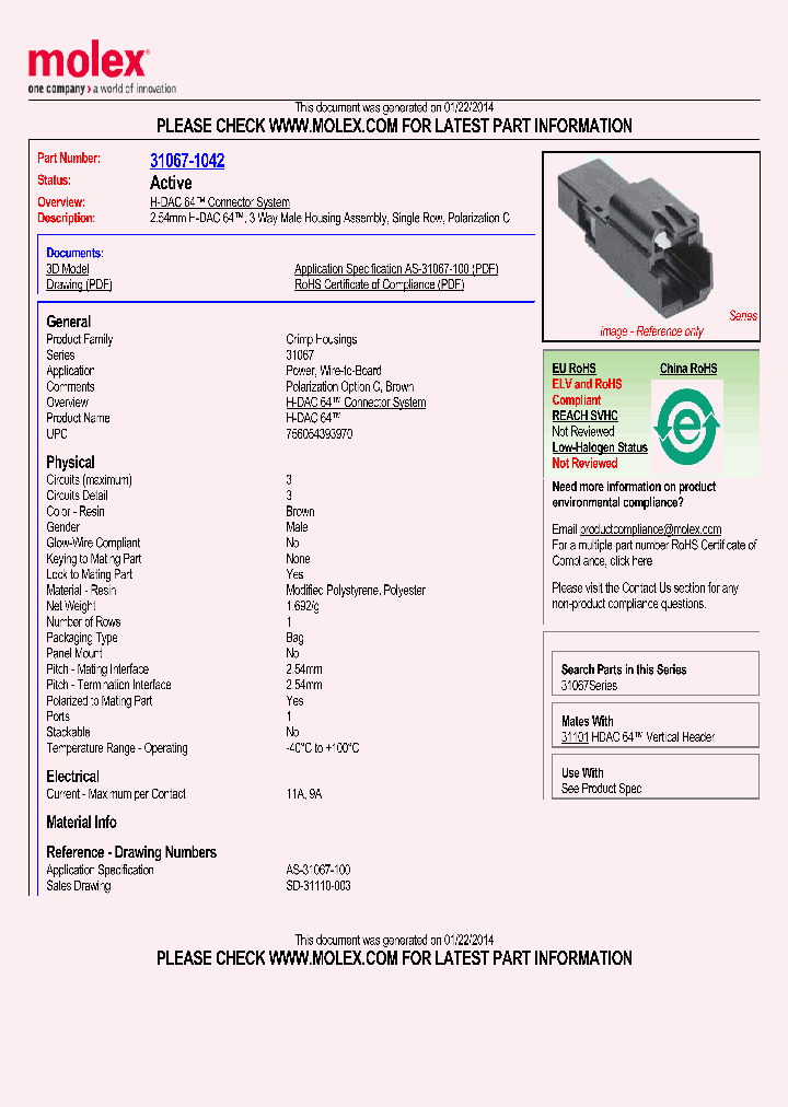 31067-1042_8578090.PDF Datasheet