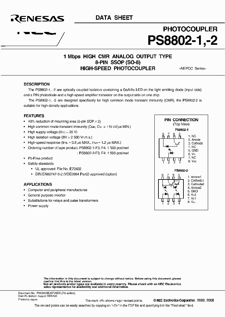 PS8802-1-V_8585220.PDF Datasheet