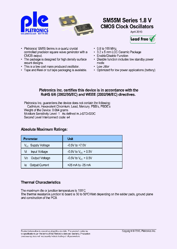 SM5520MCX-750M-T1K_8592402.PDF Datasheet