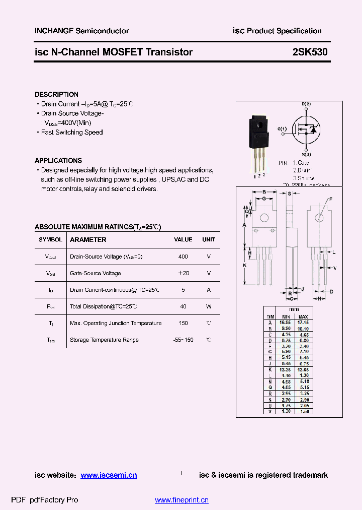 2SK530_8593299.PDF Datasheet