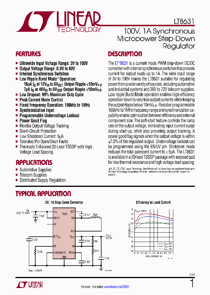 LT8631_8595774.PDF Datasheet