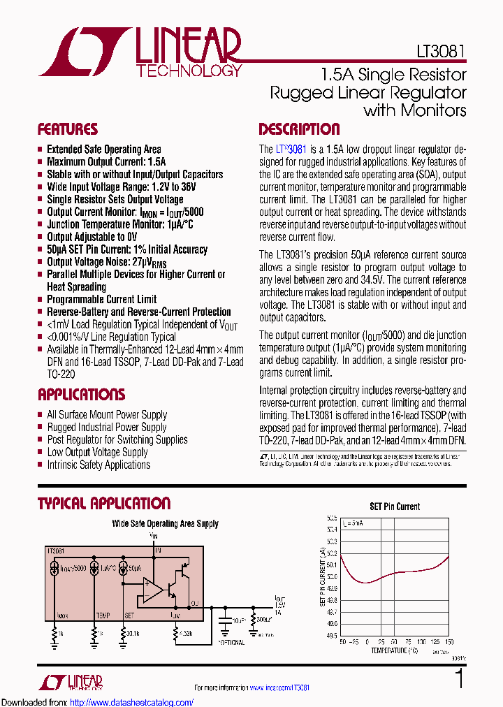 LT3081ET7PBF_8598629.PDF Datasheet