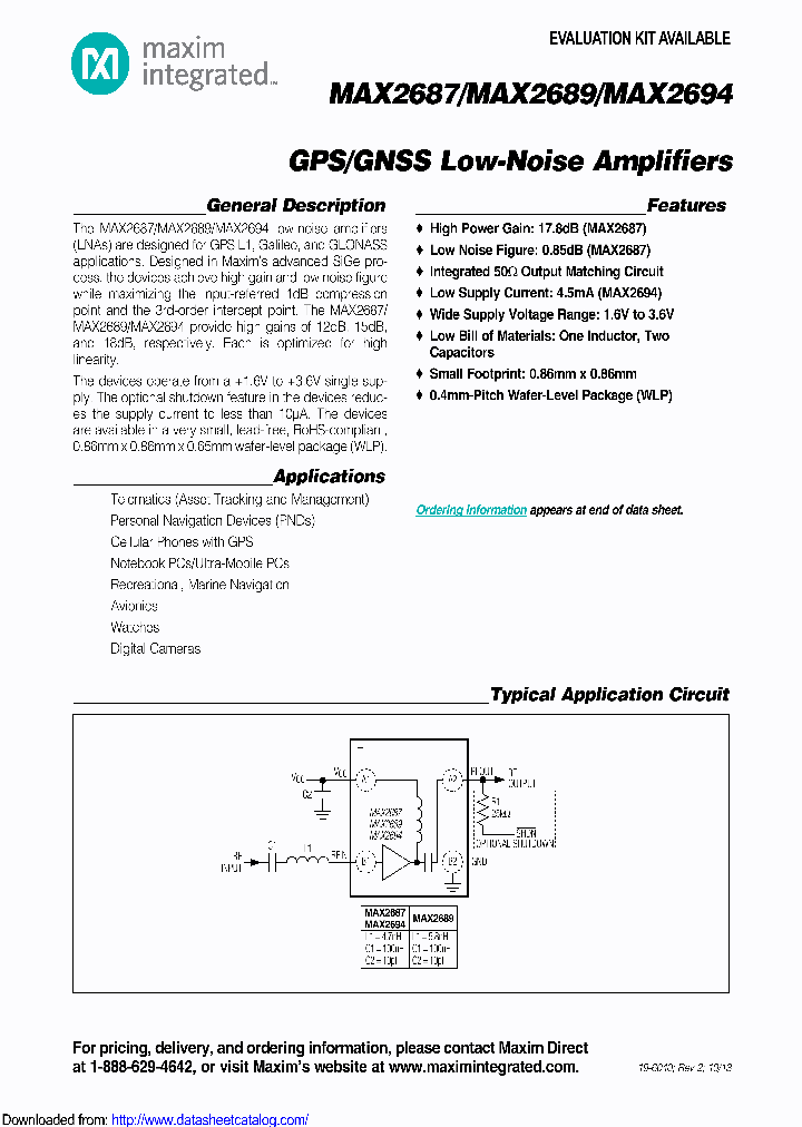 MAX2687LEWS_8604464.PDF Datasheet