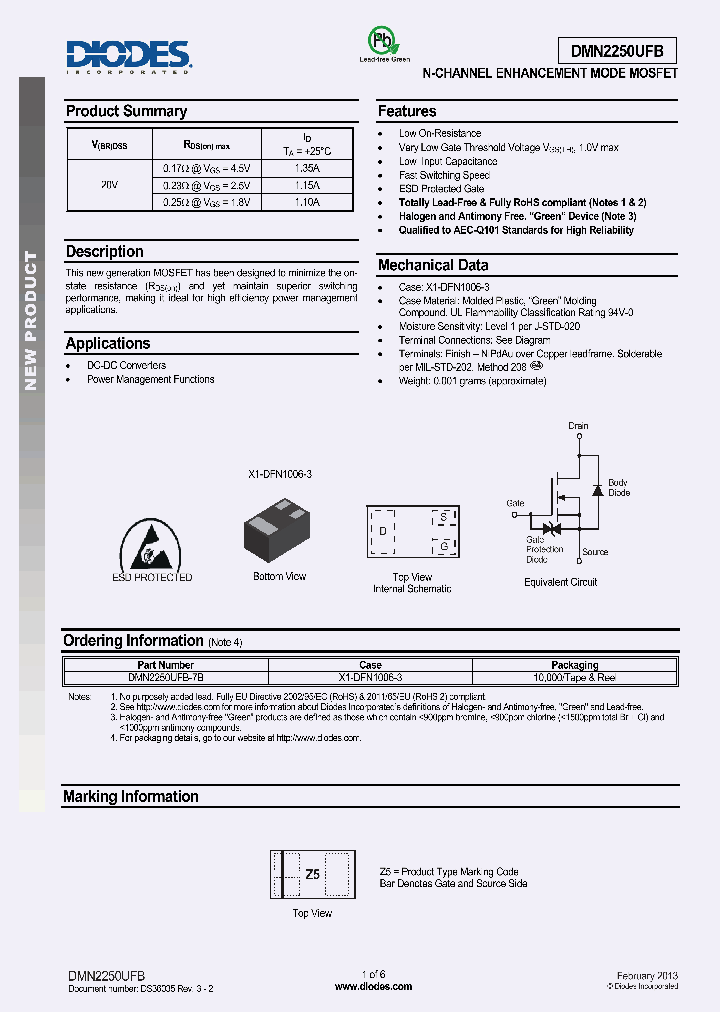 DMN2250UFB-15_8608880.PDF Datasheet